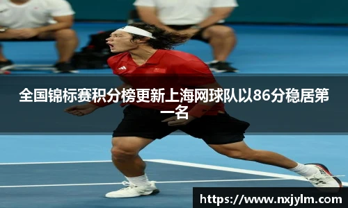 全国锦标赛积分榜更新上海网球队以86分稳居第一名